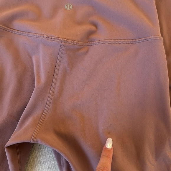 Lululemon Align Leggings in Twilight Rose, Sz6 Flawed, Read Description - Picture 10 of 11